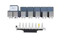 Pompe doseuse modulaire certifiée CE/ISO9001 pour machine à laver commerciale, distributeur de produits chimiques, une pompe pour une machine