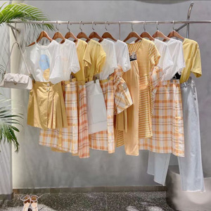 Bán buôn Nhà cung cấp thương hiệu bulks New Tops mix các loại váy số lượng lớn kiện quần áo sử dụng quần áo - Product Image 5