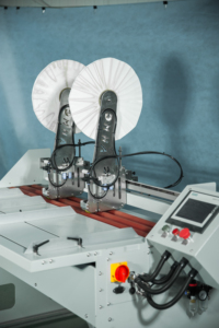 Máy dán băng keo tự động hai mặt dễ xé, dùng cho túi giấy, phong bì, máy dán giấy DMHA-1060 - Product Image 2