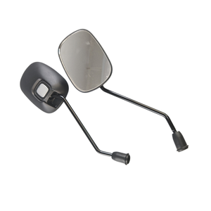 Accessoires pour motos, vente en gros de rétroviseurs universels pour scooters électriques, rétroviseurs latéraux plats à large vue HD - Product Image 1