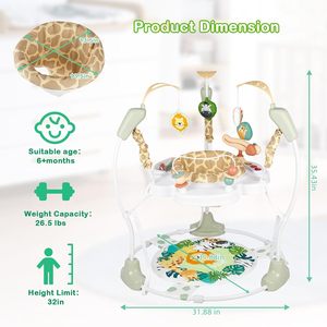 Portique d'activités et trotteur bébé multifonctionnel en alliage d'aluminium, avec musique, vente en gros, pour enfants - Product Image 3