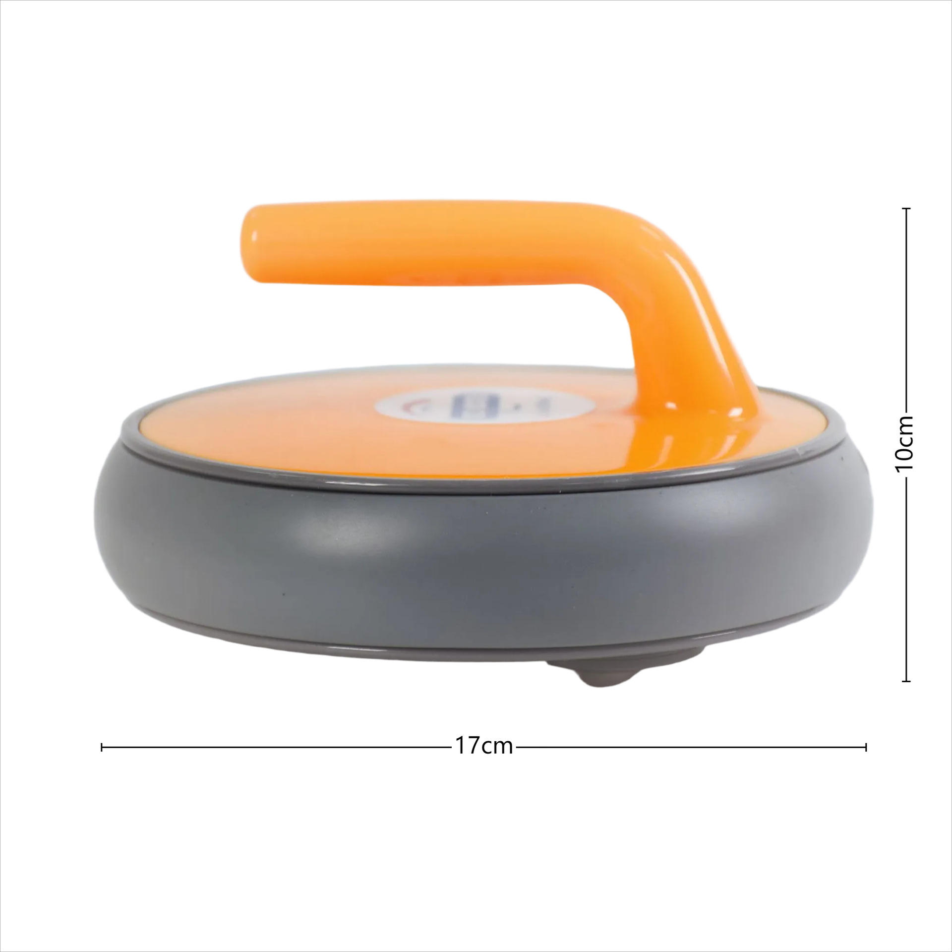 เส้นผ่านศูนย์กลาง 17 ซม. ด้ามจับทรงกลม สีเหลือง