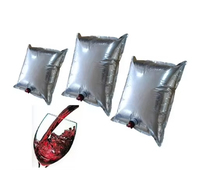 Concurrerende prijs op maat gemaakte folie pouch 10L Bib Bag wijnzak In-Box aseptische zak voor vruchtensap