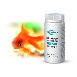 Populaire Vijf <span class=keywords><strong>Star</strong></span> Item Water <span class=keywords><strong>Aquarium</strong></span> Test Strip 7 In Een Water Test Kit Fish Tank - Product Image 2