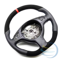 Volant en fibre de carbone pour BMW E3, E5, E46 318i, 320i, 325i, 330ci, M3, E39 520i, 525i, 530i, M5, X5 E53, E85, E86, Z4, E60, E61