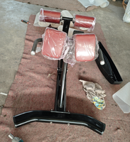 Chaise romaine de qualité commerciale SK- en acier Q235 de 3,0 mm, revêtement poudré, banc d'hyper-extension pour entraînement musculaire en salle de sport