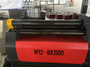 Cnccolgar CNC 4 con lăn máy uốn 8mm Độ dày tấm cán máy cho tấm kim loại - Product Image 3