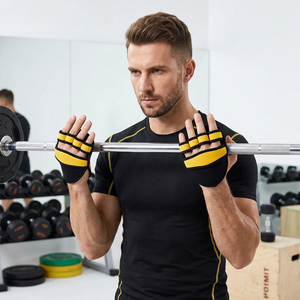Customized Strong Lightweight Soft Natural Rubber PVC Wrist Support for Gym <b>Weight</b> Lifting Fitness Non-Slip Breathable - Product Image 1