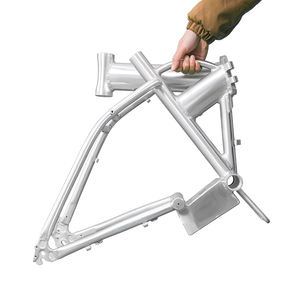 <span class=keywords><strong>Cuadro</strong></span> <span class=keywords><strong>de</strong></span> Bicicleta Plegable <span class=keywords><strong>de</strong></span> Aluminio SIMINO <span class=keywords><strong>27.5</strong></span> para Bicicletas <span class=keywords><strong>de</strong></span> Carretera, <span class=keywords><strong>MTB</strong></span>, Cruiser, Cargo, Bicicletas Eléctricas con Caja para Batería - Product Image 4