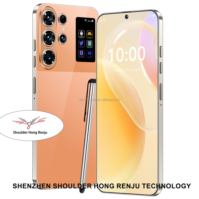 S25 Ultra 16G+1TB Android 15 7.3 Inch 5G Smartphone Large Screen Flash Memory Al Scene Recognition Perforated Screen Hot Sale