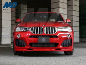 Labio delantero de fibra de carbono estilo B de diseño 3D para BMW F26 <span class=keywords><strong>X4</strong></span> 2014-2018 (solo para parachoques <span class=keywords><strong>m</strong></span>-tech) - Product Image 2