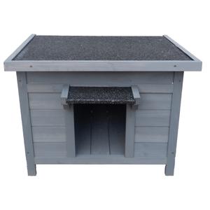 Maisons <span class=keywords><strong>pour</strong></span> chats en bois Offre Spéciale Abris <span class=keywords><strong>pour</strong></span> chats en bois d'extérieur Condos <span class=keywords><strong>pour</strong></span> chats Toit résistant aux intempéries - Product Image 4