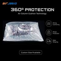 Sacs d'emballage pour raisins gonflables, résistants aux chocs et à l'eau, en film protecteur transparent PE/Nylon, prix usine