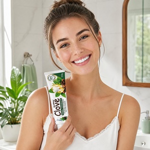 100g Natural <strong>Clove</strong> Herbal Toothpaste White <strong>Paste</strong> Gentle Soothe Gums Deep Oral Cleaning Daily Family Toothpaste - Product Image 5