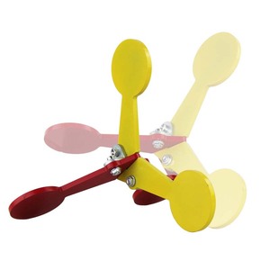 3mm dày cán bullseye Súng cao su màu thép mục tiêu 23*21.5*21.5cm chụp tự động lật mục tiêu - Product Image 2