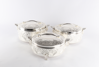 Ensemble de 3 pièces de luxe promotionnel 3,5 L + 4,5 L + 5,5 L Conteneur thermique alimentaire à prix abordable Ensembles de marmites chaudes Réchauffeur de nourriture
