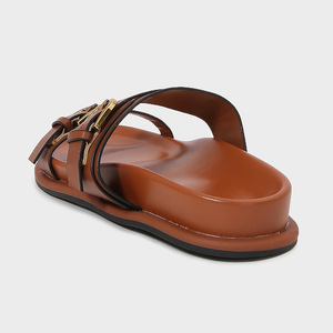 Sandali con plateau stile britannico <span class=keywords><strong>scarpe</strong></span> estive da donna da esterno con fibbia per cintura - Product Image 6