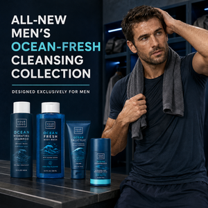 Men Moisture Restore Shampoo Gently Cleanses Refreshes Scalp <b>Removes</b> Excess Oil Nourish Dry Scalp Ocean Hydrating Shampoo - Product Image 6