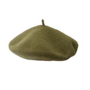 Boina <span class=keywords><strong>de</strong></span> <span class=keywords><strong>lana</strong></span> a la moda para mujer y niña, <span class=keywords><strong>gorro</strong></span> <span class=keywords><strong>de</strong></span> boina francesa, <span class=keywords><strong>gorro</strong></span> <span class=keywords><strong>de</strong></span> Color sólido - Product Image 2