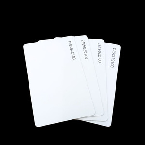 Carte d'Accès Personnalisée Imperméable à Impression Thermique NFC 125khz EM4100 RFID PVC Carte Vierge - Product Image 1