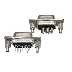 Connecteur D-sub Marvtech DB9 DB15 DB25 DB37 à double rangée, type femelle, 9/15/25/44 pôles, droit, à rivets 6.0 - Product Image 3