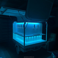 Nouveau ! Camion de restauration mobile rétro Ape 2026, prêt à être expédié, pour la vente de glaces et snacks de rue