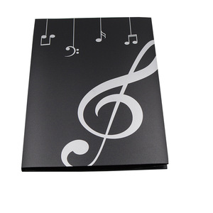 Sheet Music <b>Folder</b> <b>A4</b> Size PVC Material Musical Instruments Accessory Opaque Digital Printing - Product Image 1