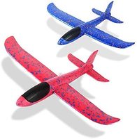 Jacko Toys – Maquettes d'avions artisanales à lancer à la main, planeurs en mousse pour enfants, jouets d'extérieur amusants