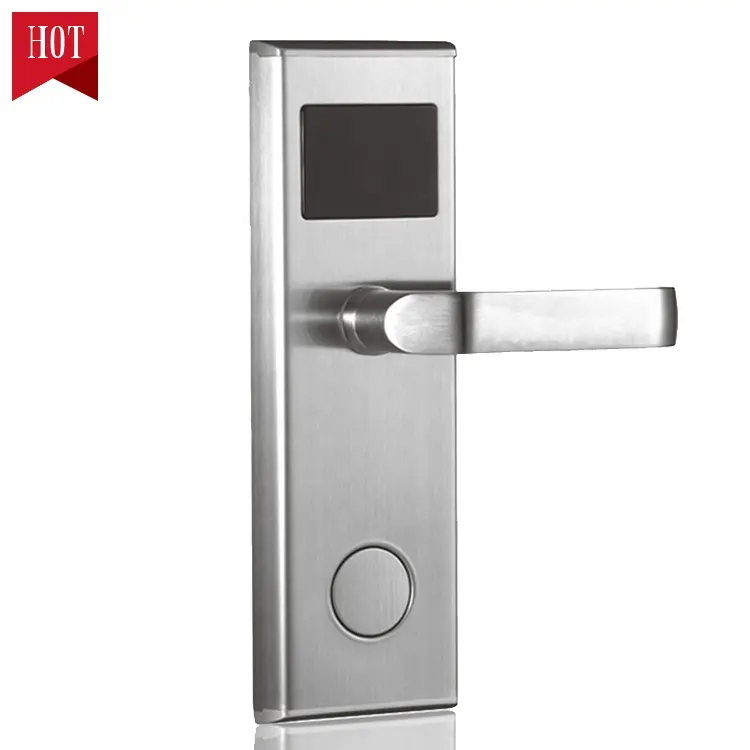 Smart keyless sistema di gestione alberghiera serratura elettronica ic t5577 carta di porta della camera serrature per hotel