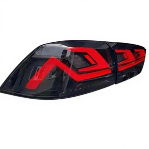 08-18 Wing Shen <b>LED</b> Tail <b>Light</b> Assembly 12V <b>Red</b> Lens New Restoration Rear Streamer Flowing Water Effect 09-16 - Product Image 4