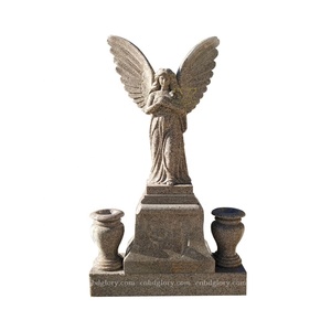 Mano tallada cementerio productos de mármol rezando estatua del Ángel - Product Image 1