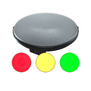 Hi-Flux 12V LED Module de feux de signalisation rouge jaune vert feu de signalisation <span class=keywords><strong>300mm</strong></span> plastique et PC matériel pour chaussée - Product Image 4