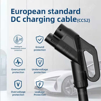 VanTon CCS2 50A 80A 100A 150A 200A 250A 1000V Ccs Combo Connecteur avec câble CCS2 DC Plug