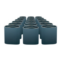 Approvisionnement direct usine : Bande abrasive en tissu dur au carbure de silicium avec grains et oxyde d'aluminium, dureté 53-64 HRC pour le métal