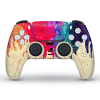 Bas quantité minimale de commande personnalisé résistant aux rayures vinylCover Skins autocollant pour contrôleur Playstation 5 PS5
