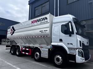 Réservoir d'alimentation en vrac 38m ³ Boîte à fourrage pour porcs de haute qualité Camion de livraison d'alimentation <span class=keywords><strong>Transport</strong></span> d'aliments Taille personnalisée avec tarière - Product Image 2