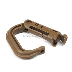 Mousquetons tactiques à ressort en plastique avec verrouillage rapide pour sacs à dos, sangles et harnais (MOLLE) - Product Image 2