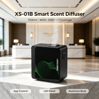 Diffuseur de parfum sec APP 1000ml, vertical en métal, à double liquide, silencieux, pour hôtels et espaces commerciaux intérieurs