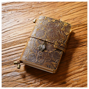 Libreta <span class=keywords><strong>de</strong></span> Registro Empresarial Mini Portátil <span class=keywords><strong>de</strong></span> Bolsillo, Cosida con Hilo <span class=keywords><strong>de</strong></span> Cuero, con 64 Hojas - Product Image 3