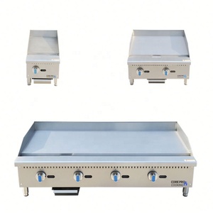 เคาน์เตอร์ครัว4เตาเตาควบคุมด้วยมือเอาท์พุท120000 BTU 48 "แผ่นก๊าซ - Product Image 3