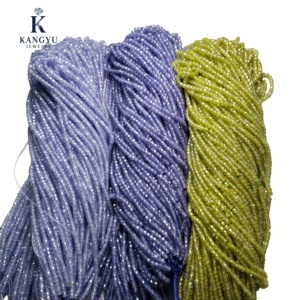 Bán Hot <span class=keywords><strong>Ruby</strong></span> 2x3mm checkerboard Shape CZ hạt màu Cubic Zirconia trang sức với xử lý nhiệt đá quý trang sức - Product Image 3