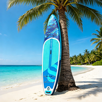 Planche à pagaie gonflable de 11'6'' pour adultes, SUP polyvalent extra large de 33'', planche de tourisme rigide de 6 pouces d'épaisseur