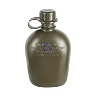 YUEMAI USA - Juego de 3 Botellas de Agua Tácticas de 1 Litro de Aleación de Aluminio y PE con Funda Aislante de Fieltro