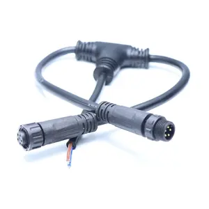 M8 M16 M15 Elektrische Plug Waterdicht 2 3 4 5 6 Pin M12 Kabel Connector Voor Led Verlichting Outdoor