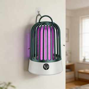 Electric <b>Mosquito</b> Killer Lamp 10x10x14cm Rechargeable LED Non Toxic Indoor Outdoor Bedroom Use - Product Image 4