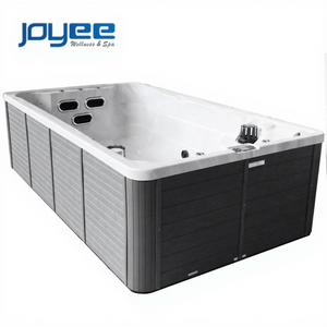 JOYEE Conteneur d'équipement de spa extérieur 4m <span class=keywords><strong>Intex</strong></span> Endless Swim Spa Massage Combo Swimming Pool Home Spa Swimming Pool - Product Image 1