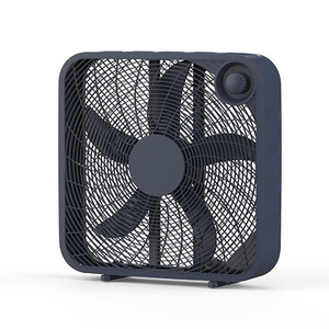 Ventilador portátil de 20 pulgadas, ventilador de escape de alta potencia de 3 velocidades para disipación de calor, negro, morado oscuro, índigo, plateado - Product Image 2