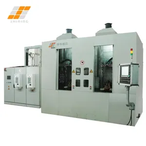 Equipamento de aquecimento por indução usado para endurecimento por indução de eixo pequeno, disco, máquina CNC de têmpera de engrenagem grande