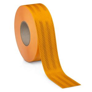 印刷可能な自己接着ロードサイネージ安全マイクロPrismactiグレードレトロダイヤモンドグレードフィルム反射シートロール - Product Image 4