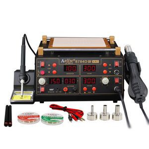 8784D 3A 220V 규제 전원 공급 장치 휴대폰 화면 난방 분리 4-in-1 열기구 납땜 스테이션 - Product Image 4